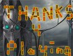 Screenshot of “Thanks for Playing!”